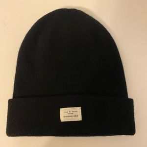 Rag & Bone logo beanie